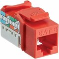 Leviton Orange 8-Conductor Cat-6 Connector Jack 127-61110-R06